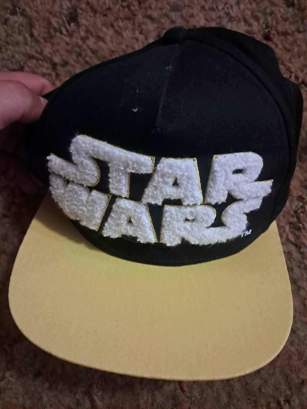 Star Ware Black and Yellow  Cap